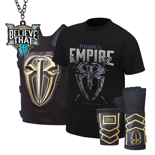Roman Reigns Roman Empire Halloween Youth T-Shirt Package