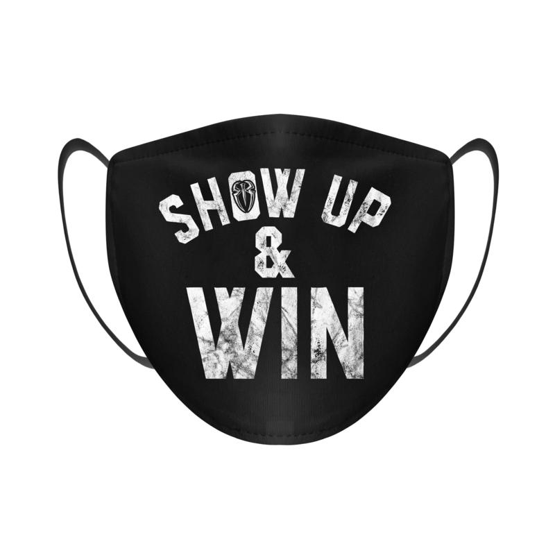 Roman Reigns Show Up & Win Face Mask