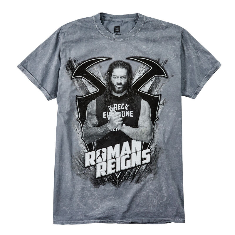 Roman Reigns Wreck Everyone & Leave Mineral Wash T-Shirt Pwcatalog