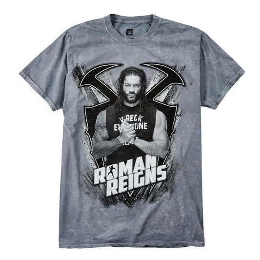Roman Reigns Wreck Everyone & Leave Mineral Wash T-Shirt