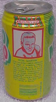 Mello Yello 1988 Ron Garvin NWA WRESTLING'S BEST PW Catalog