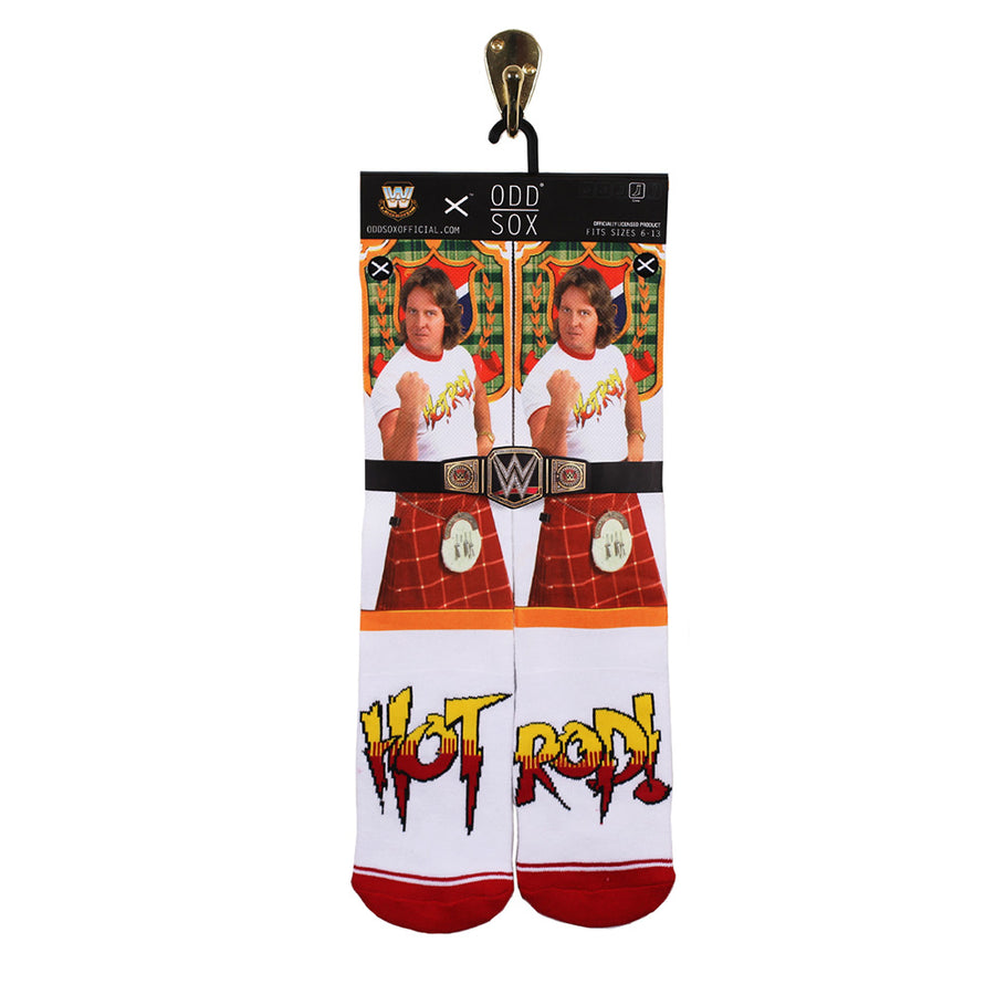 Rowdy Roddy Piper Hot Rod Odd Sox Pwcatalog