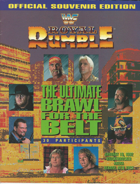 Royal Rumble 1992 Program
