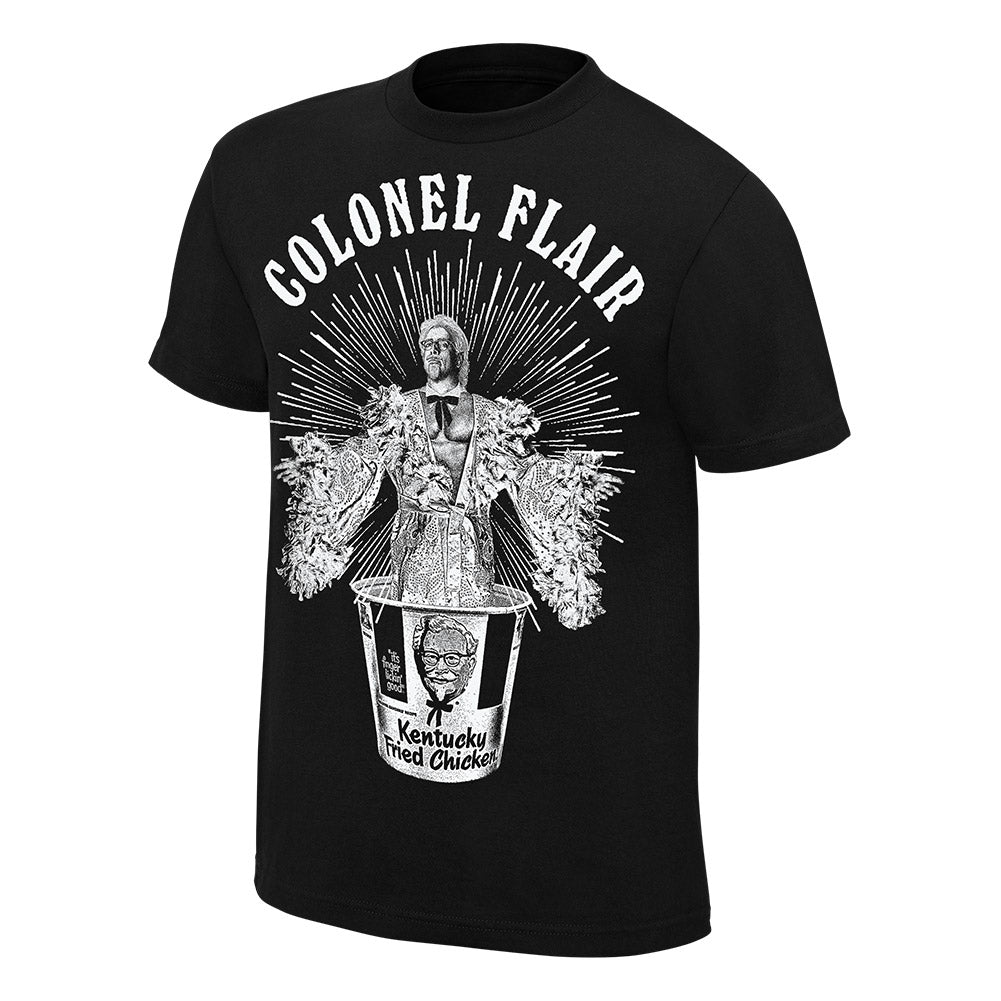 Royal Rumble 2018 KFC Colonel Flair T-Shirt Pwcatalog