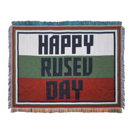 Rusev Happy Rusev Day Tapestry Blanket