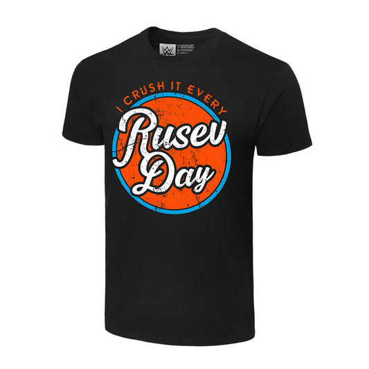 Rusev I Crush It Every Rusev Day Authentic T-Shirt