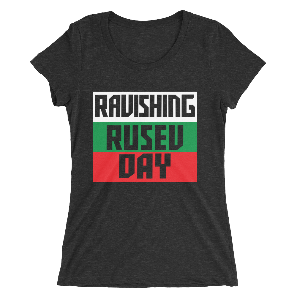 Rusev & Lana MMC Ravishing Rusev Day Logo Women's Tri-Blend T-Shirt