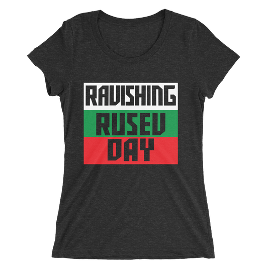 Rusev & Lana MMC Ravishing Rusev Day Logo Women's Tri-Blend T-Shirt