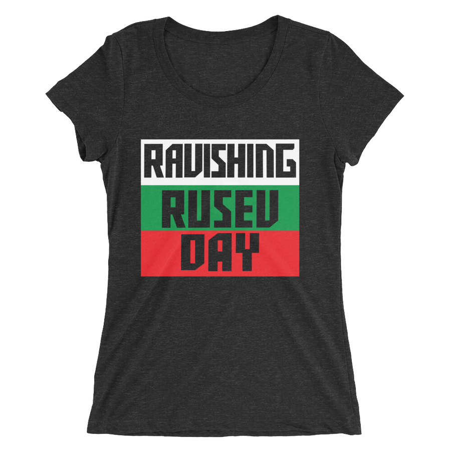Rusev & Lana MMC Ravishing Rusev Day Logo Women's Tri-Blend T-Shirt Pwcatalog