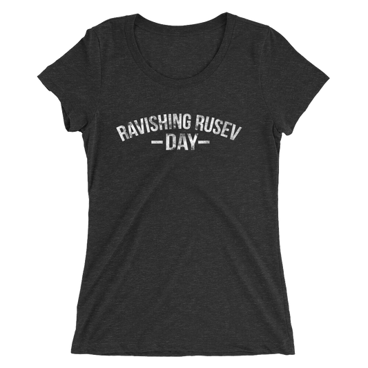 Rusev & Lana MMC Ravishing Rusev Day Women's Tri-Blend T-Shirt