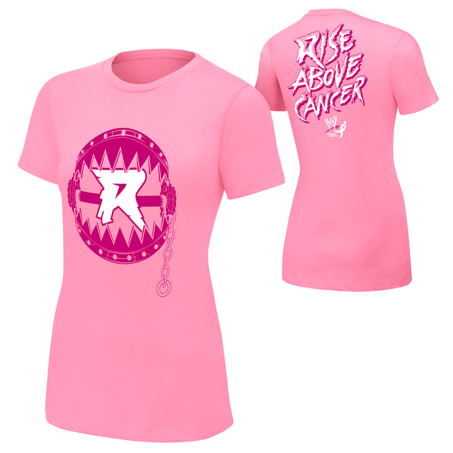 Ryback Rise Above Cancer Pink Women's T-Shirt Pwcatalog