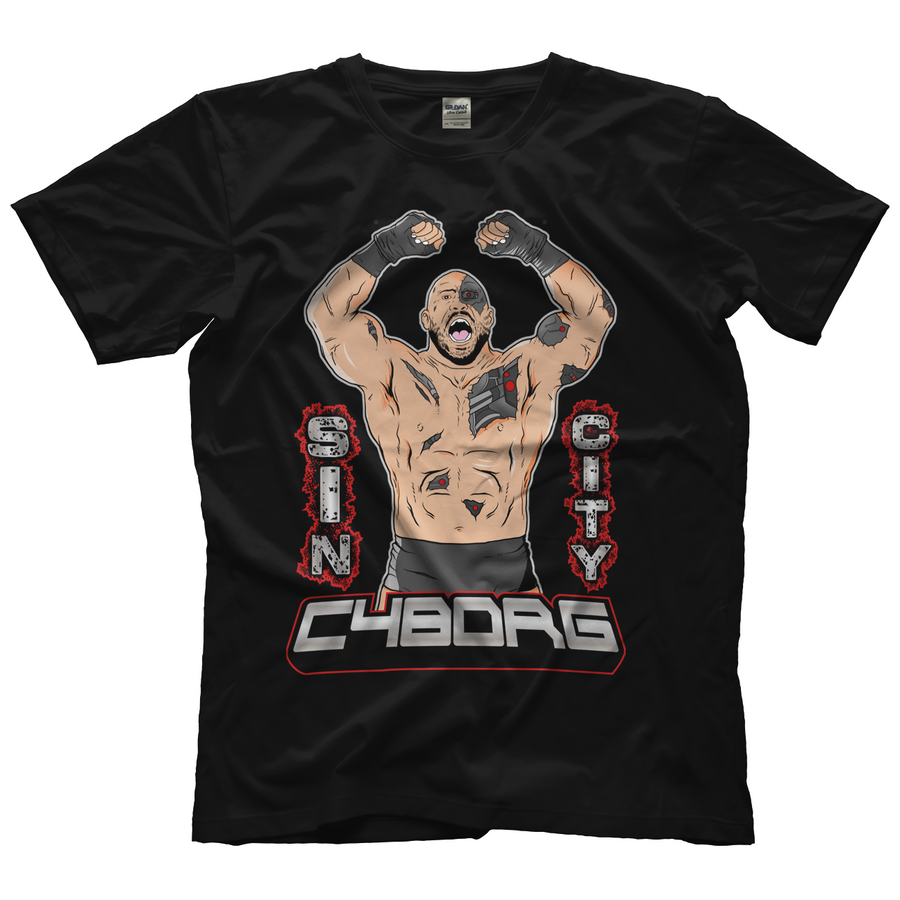 Ryback Sin City Cyborg T-Shirt Pwcatalog
