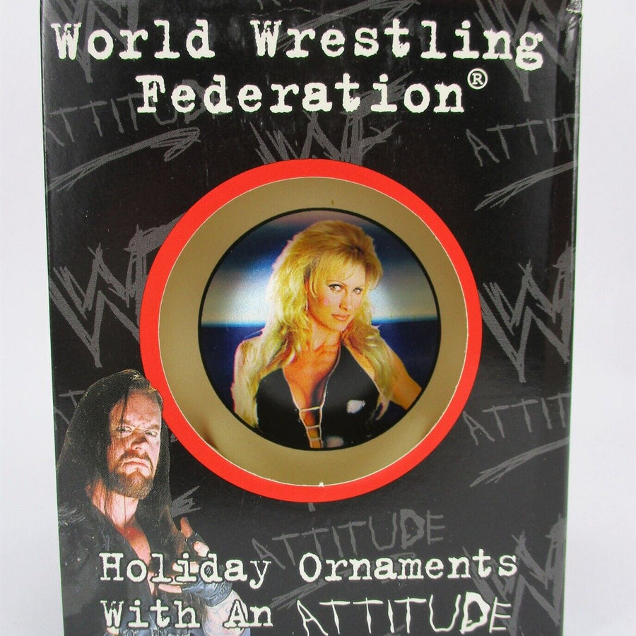 WWF Sable Christmas Ornament 1998 Pwcatalog