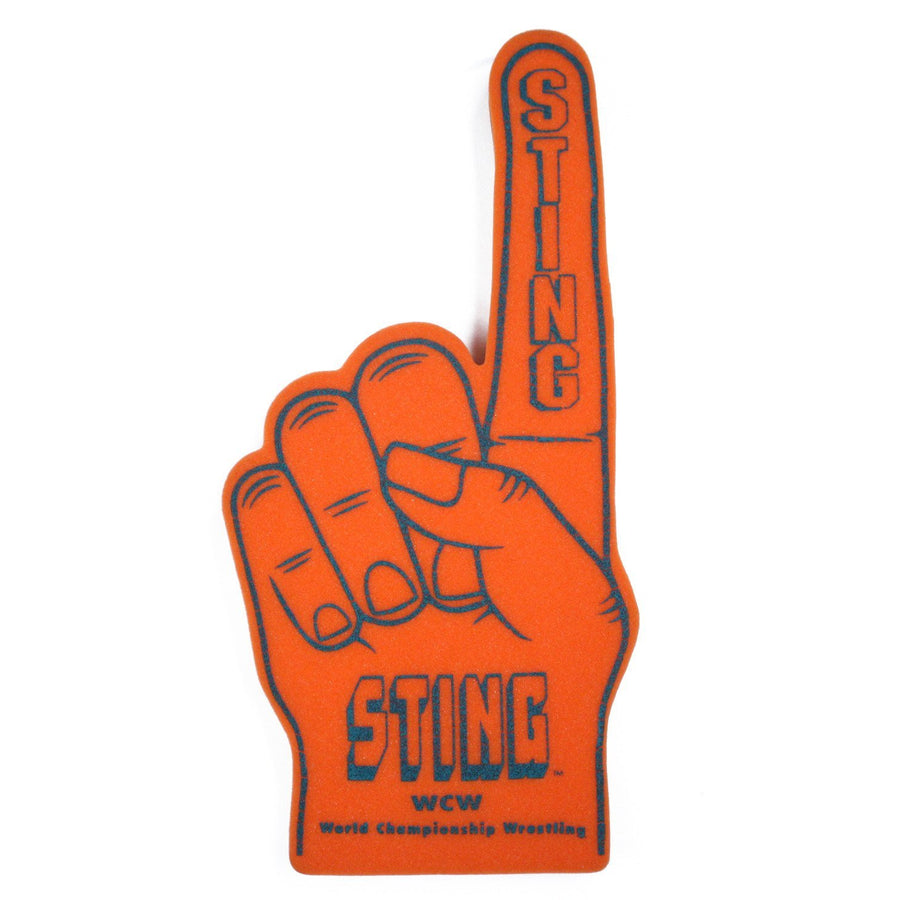 WCW Sting foam finger 1990 Foam PWcatalog