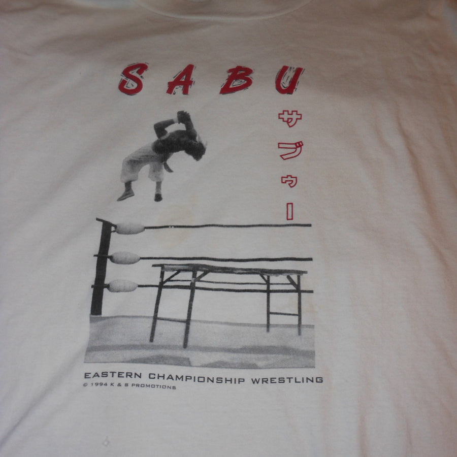 Sabu White T-Shirt Pwcatalog