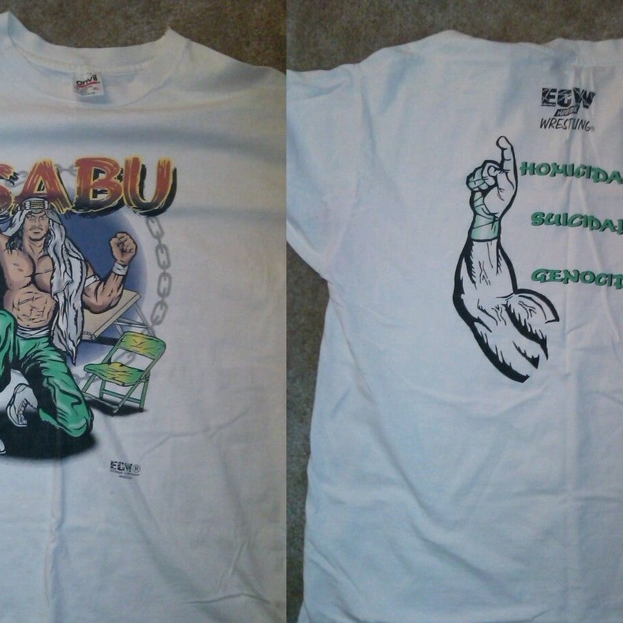Sabu Homicidal Genocidal Suicidal T-Shirt Pwcatalog