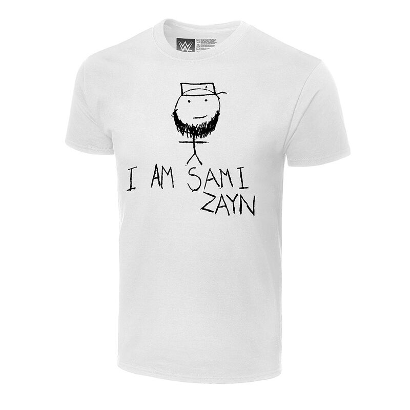 Sami Zayn I Am Sami Zayn Authentic T-Shirt