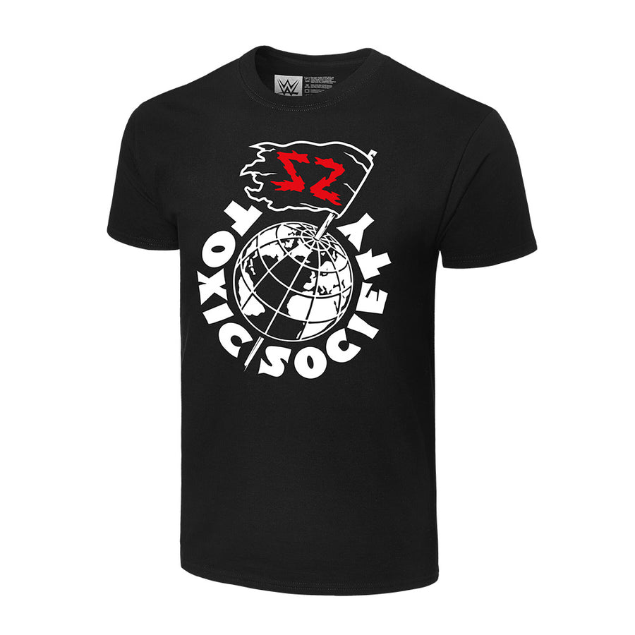 Sami Zayn Toxic Society Authentic T-Shirt Pwcatalog
