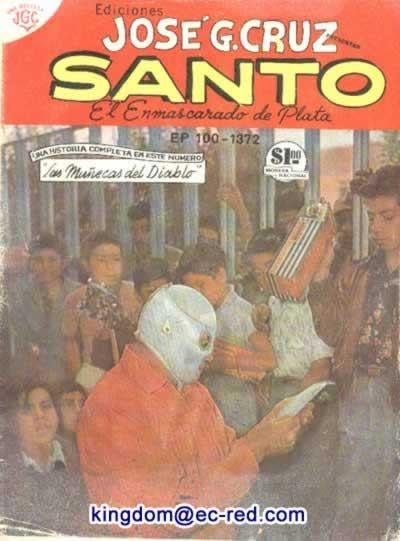 Santo El Enmascarado de Plata Vol 100 Magazines & Newspapers PWcatalog