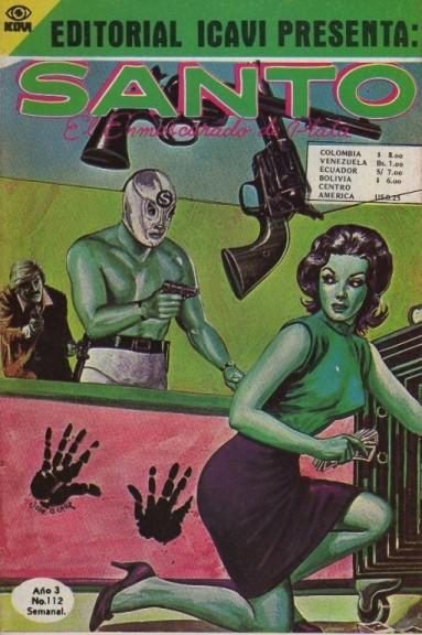 Santo El Enmascarado de Plata Vol. 112