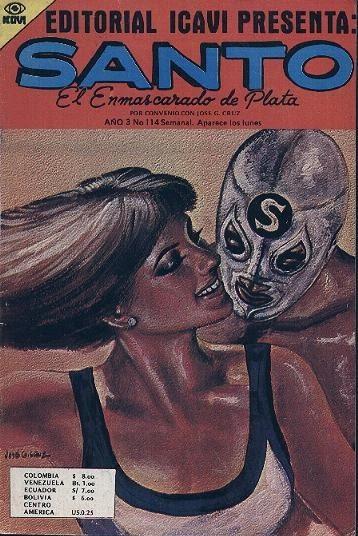 Santo El Enmascarado de Plata Vol 114 Magazines & Newspapers PWcatalog