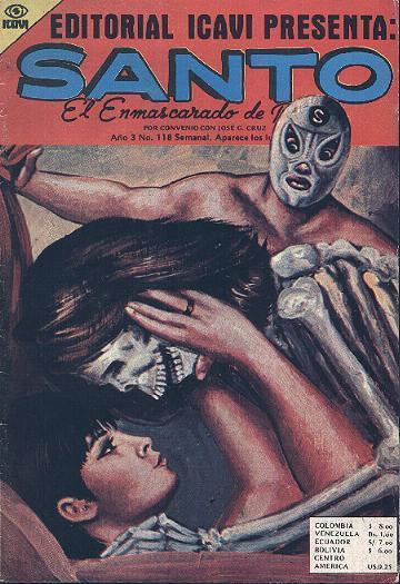 Santo El Enmascarado de Plata Vol 118 Magazines & Newspapers PWcatalog