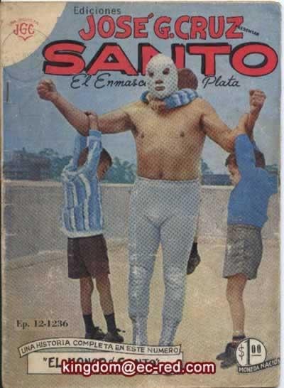 Santo El Enmascarado de Plata Vol 12 Magazines & Newspapers PWcatalog
