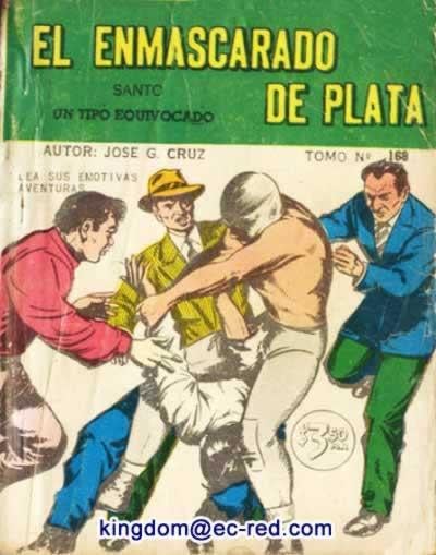 Santo El Enmascarado de Plata Vol 168 Magazines & Newspapers PWcatalog