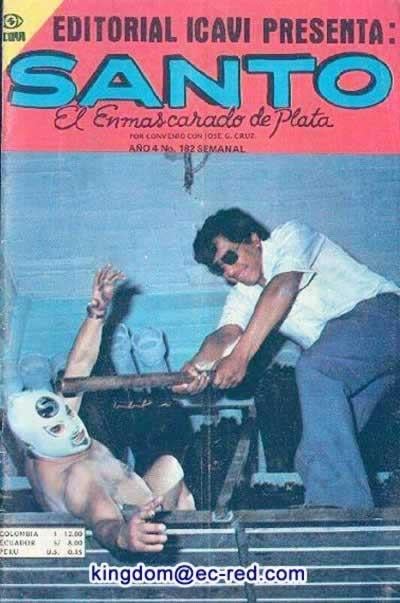 Santo El Enmascarado de Plata Vol 182 Magazines & Newspapers PWcatalog