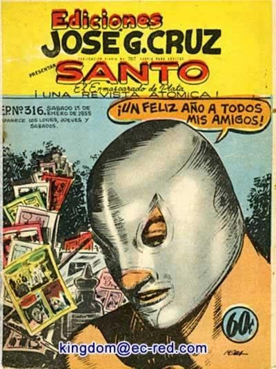 Santo El Enmascarado de Plata Vol. 316