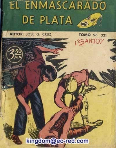 Santo El Enmascarado de Plata Vol 321 Magazines & Newspapers PWcatalog