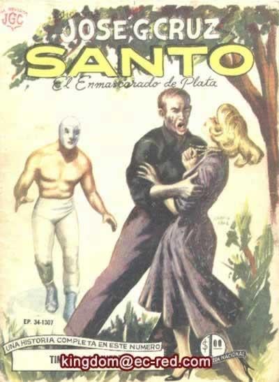 Santo El Enmascarado de Plata Vol 34 Magazines & Newspapers PWcatalog