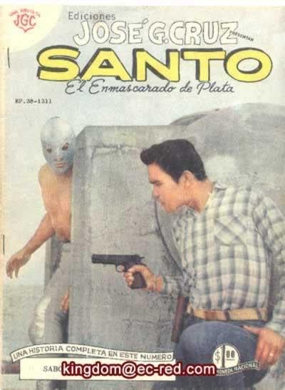 Santo El Enmascarado de Plata Vol 38 Magazines & Newspapers PWcatalog