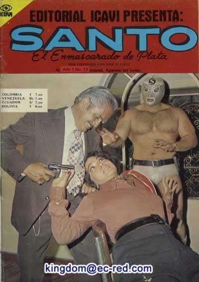 Santo El Enmascarado de Plata Vol 52 Magazines & Newspapers PWcatalog