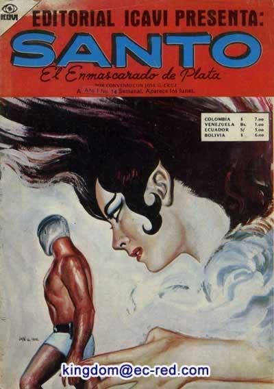 Santo El Enmascarado de Plata Vol 53 Magazines & Newspapers PWcatalog