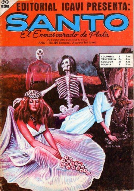 Santo El Enmascarado de Plata Vol 54 Magazines & Newspapers PWcatalog