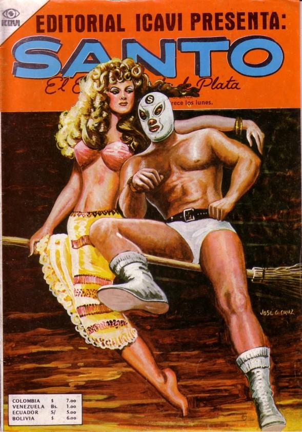 Santo El Enmascarado de Plata Vol 55 Magazines & Newspapers PWcatalog