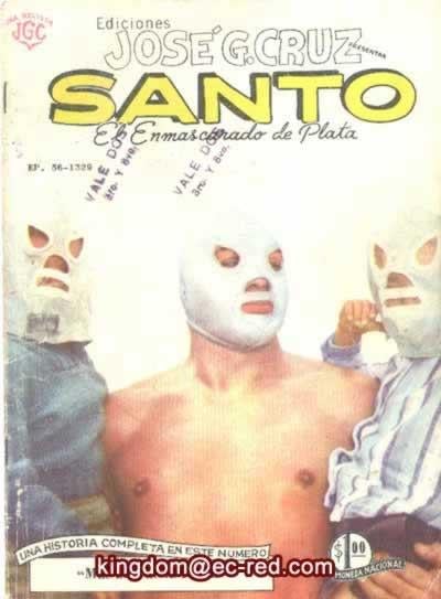 Santo El Enmascarado de Plata Vol 56 Magazines & Newspapers PWcatalog