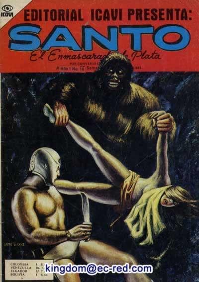Santo El Enmascarado de Plata Vol 57 Magazines & Newspapers PWcatalog