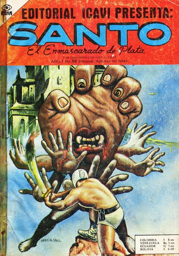 Santo El Enmascarado de Plata Vol 59 Magazines & Newspapers PWcatalog