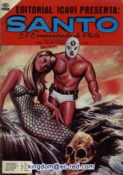 Santo El Enmascarado de Plata Vol 60 Magazines & Newspapers PWcatalog