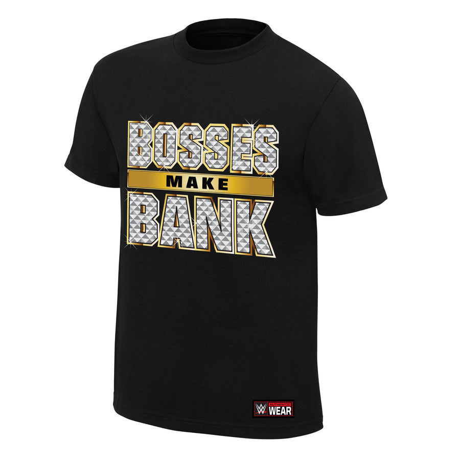Sasha Banks Bosses Make Bank Youth Authentic T-Shirt Pwcatalog