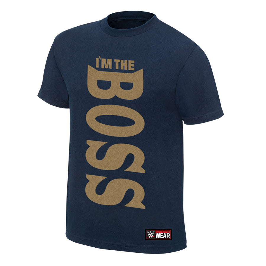 Sasha Banks I'm The Boss Authentic T-Shirt Pwcatalog