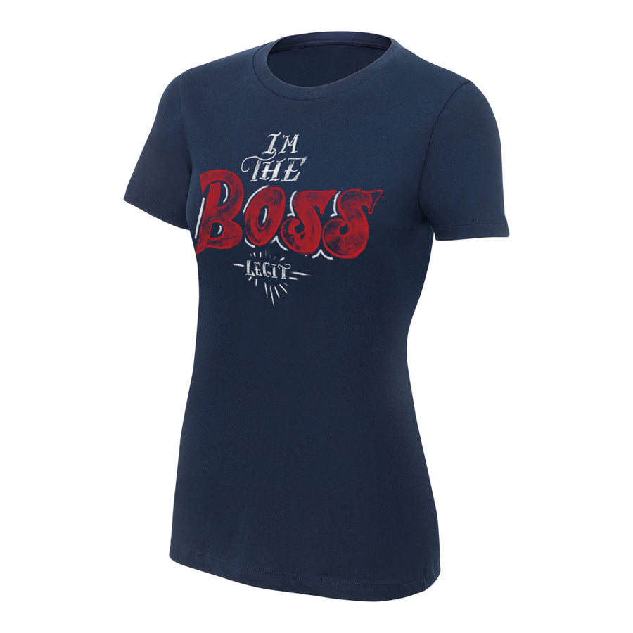 Sasha Banks I'm The Boss Women's Special Edition T-Shirt Pwcatalog
