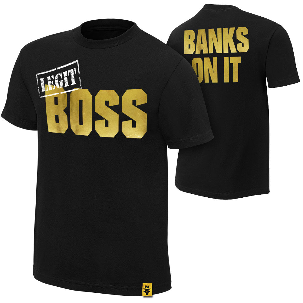 Sasha Banks Legit BOSS Authentic T-Shirt