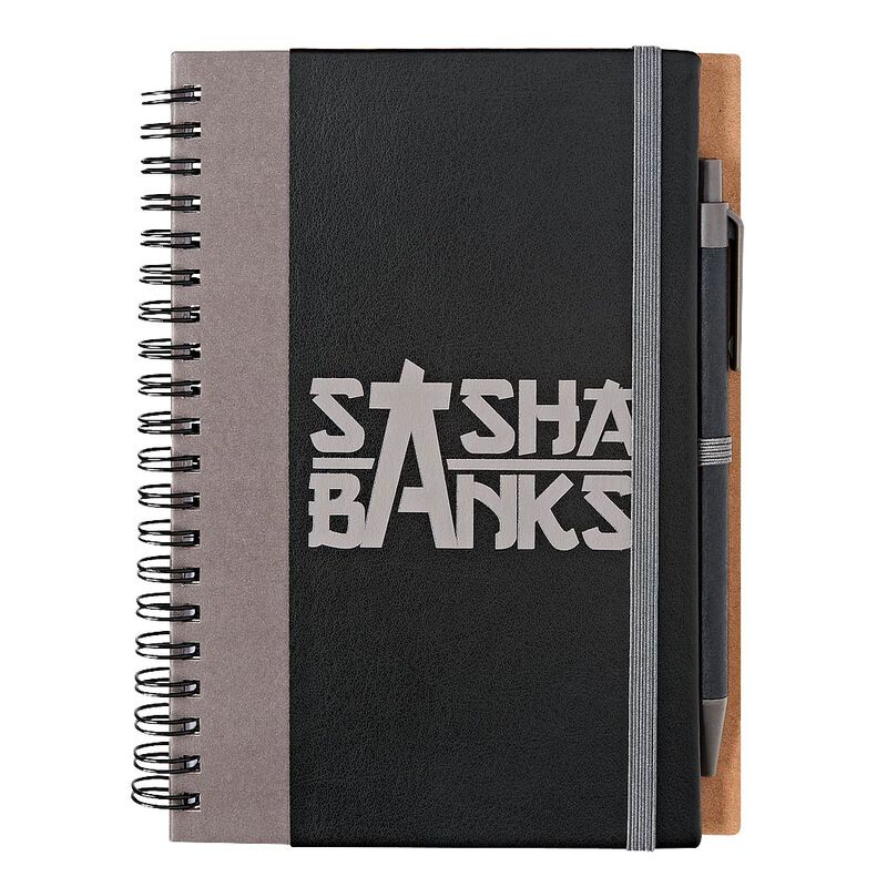 Sasha Banks Legit Boss Notebook & Pen Pwcatalog