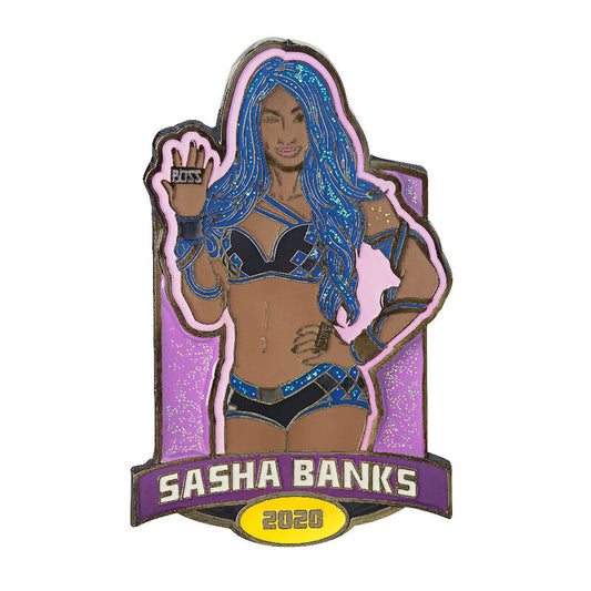 Sasha Banks Limited Edition Portrait Pin