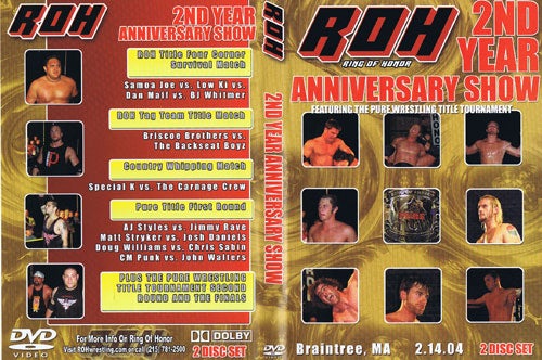 Second Anniversary Show DVDs & Videos PWcatalog