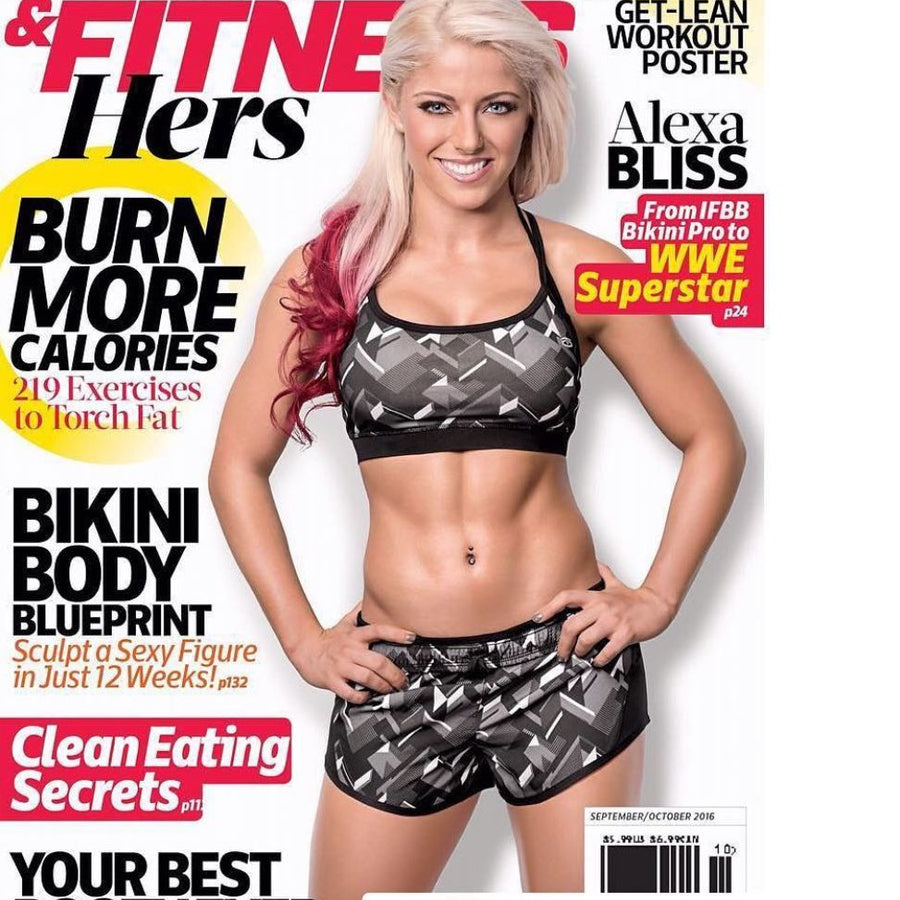 Muscle & Fitness Hers September/October 2016 Alexa Bliss Magazine PWcatalog