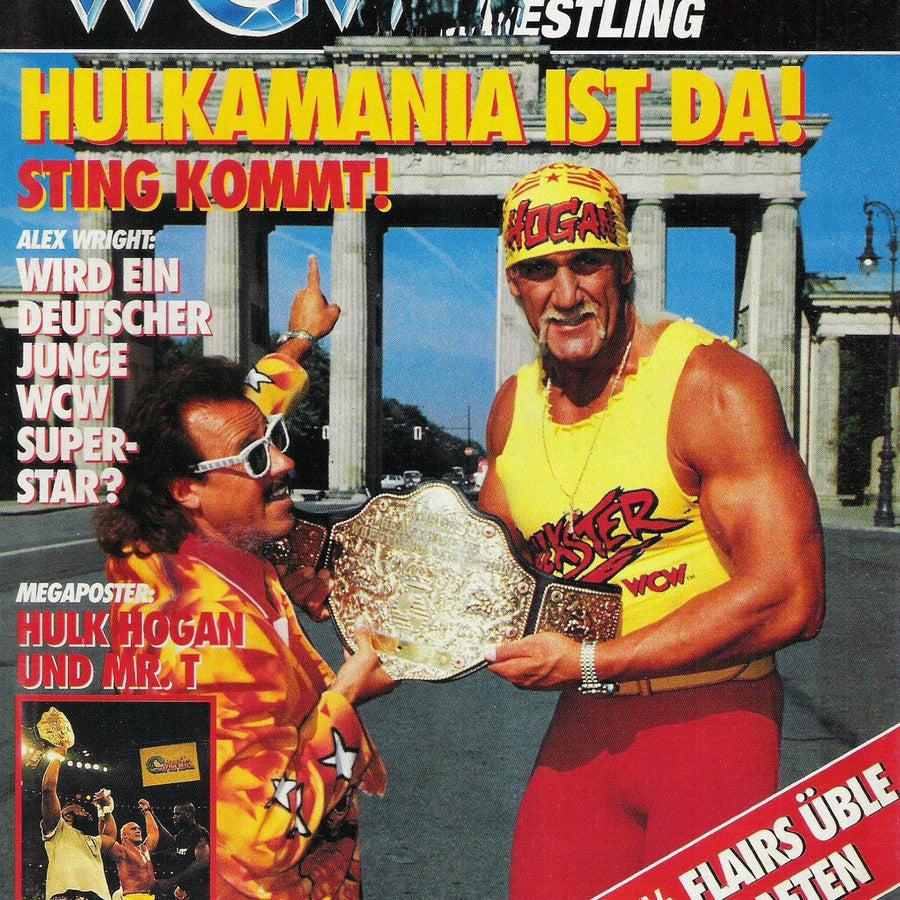 WCW German Magazine September 1994 Magazine PWcatalog